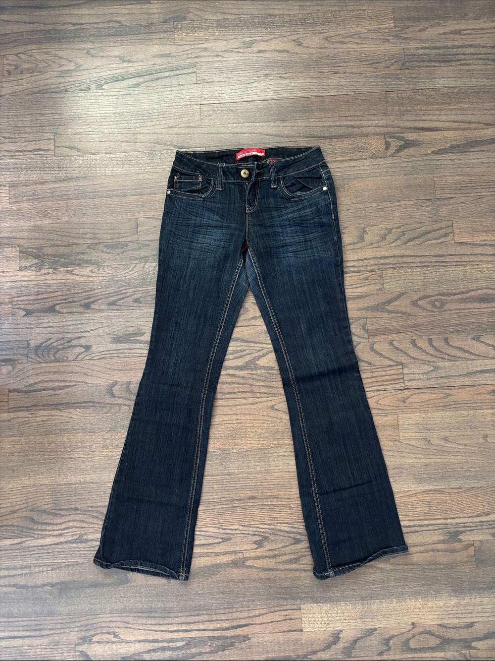 Zana Di Dark Indigo Boot Cut Jeans